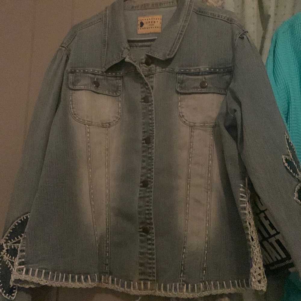 Western wear jacket & Pants Denim set